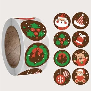 500 pcs - Christmas Stickers